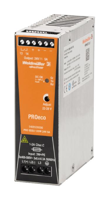 1469530000 Weidmuller - PRO ECO3 120W 24V 5A